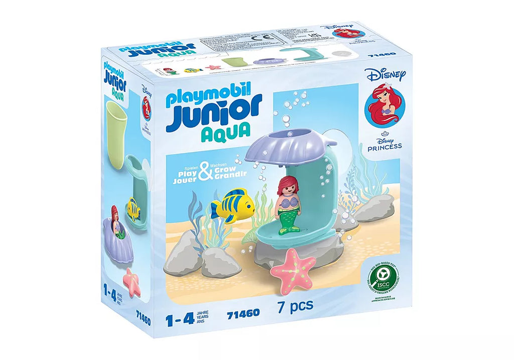Ariels Shell Shower - 1-2-3 and Disney - Junior Aqua - Brain Spice