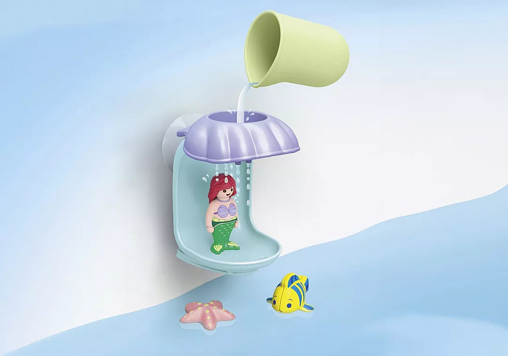 Ariels Shell Shower - 1-2-3 and Disney - Junior Aqua - Brain Spice