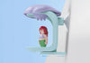 Ariels Shell Shower - 1-2-3 and Disney - Junior Aqua - Brain Spice