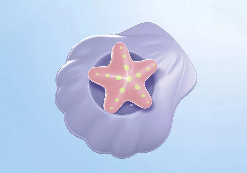 Ariels Shell Shower - 1-2-3 and Disney - Junior Aqua - Brain Spice
