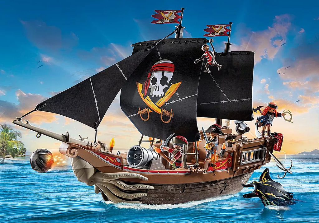 Large Pirate Ship - Brain Spice