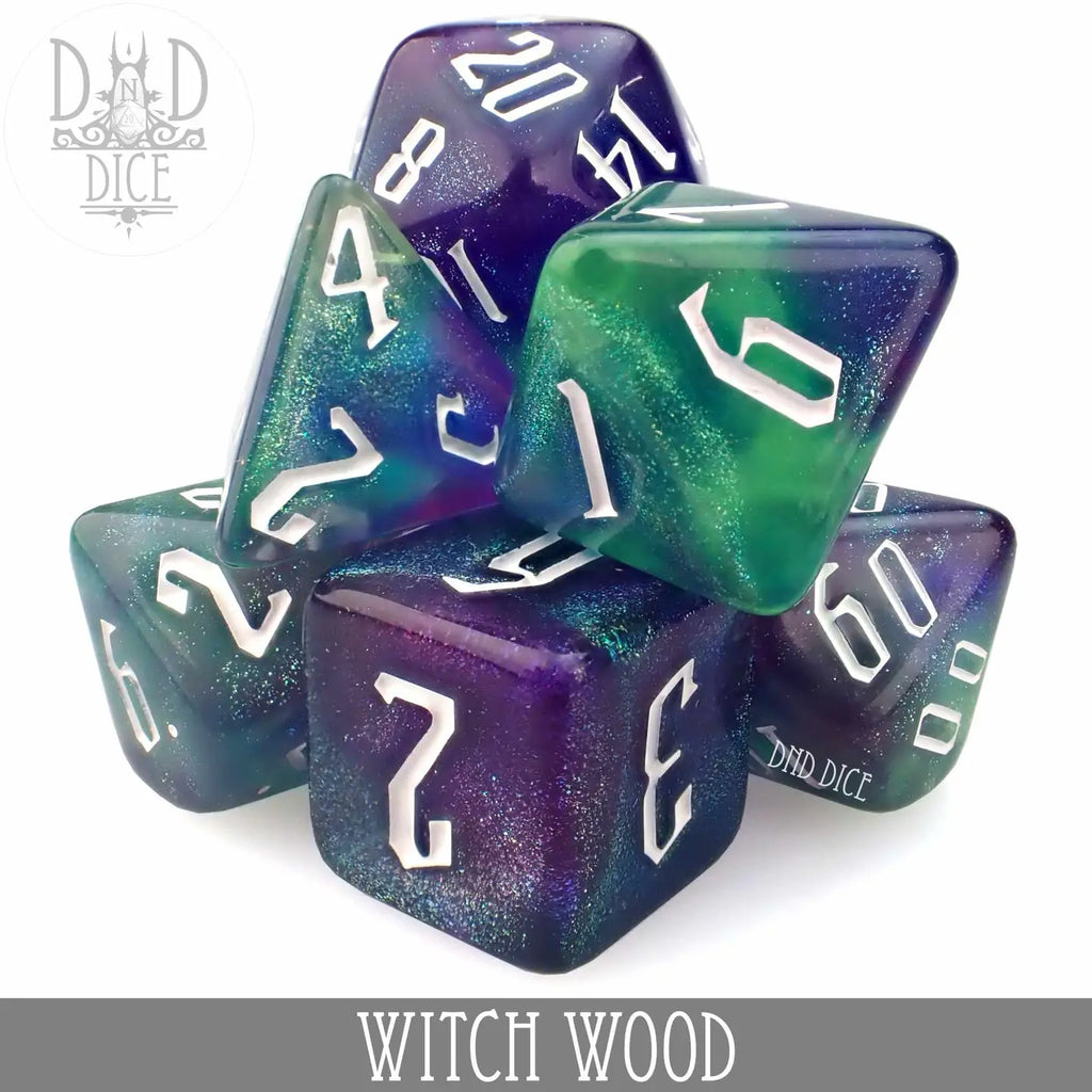 Witch Wood - 7-Dice Set - Brain Spice
