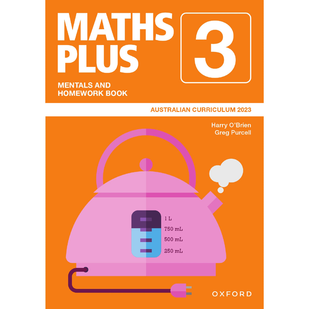 Maths Plus Mentals and Homework Australian Curriculum Edition 2023 - Brain Spice