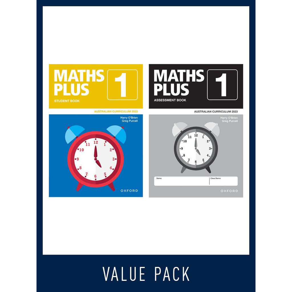 Maths Plus - Australian Curriculum Edition (National) - Student and Assessment Book 2023 - Brain Spice