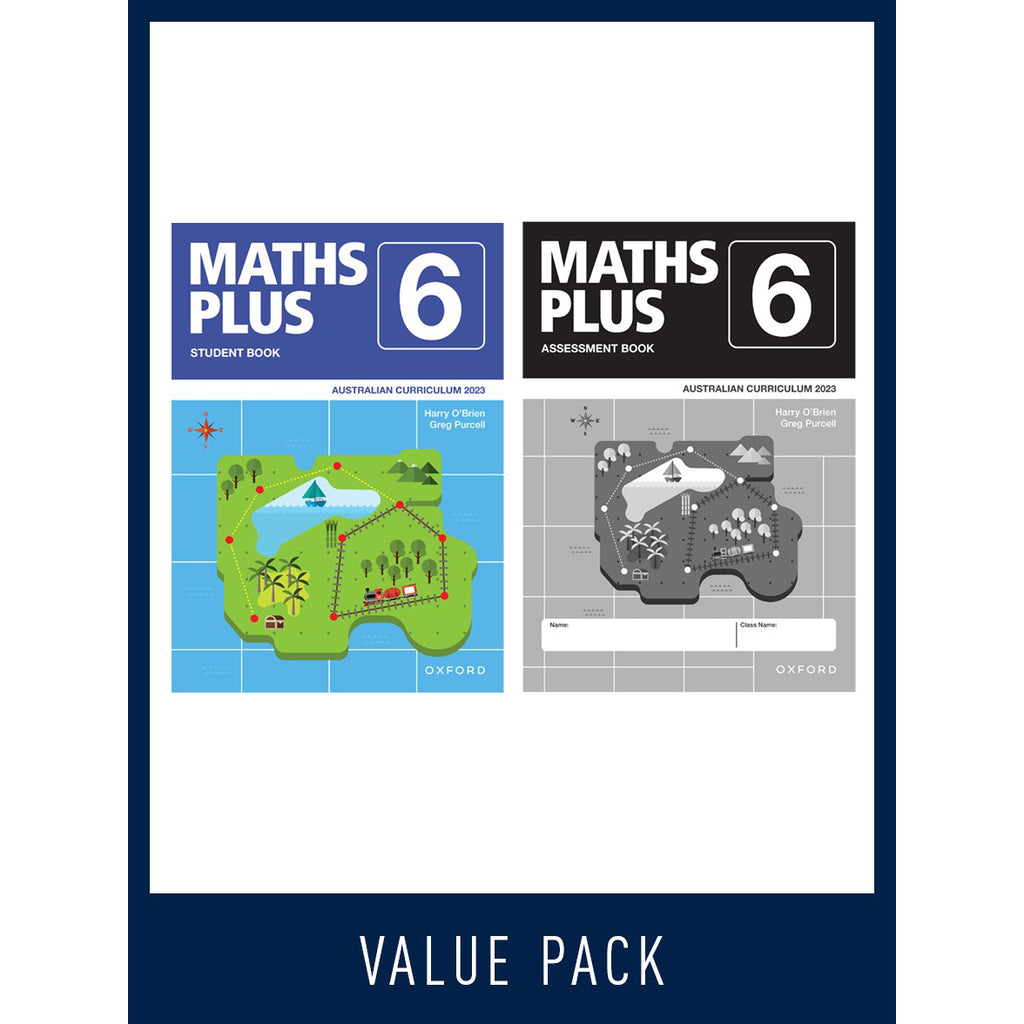 Maths Plus - Australian Curriculum Edition (National) - Student and Assessment Book 2023 - Brain Spice