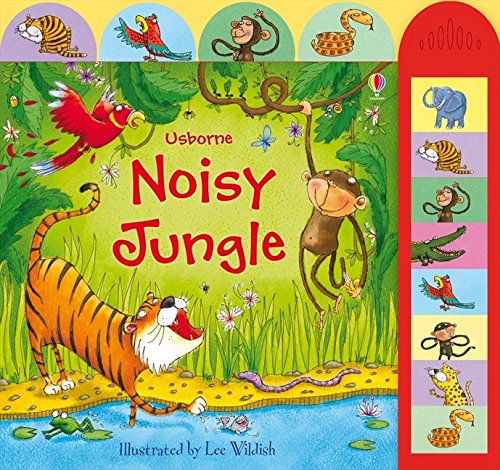 Usborne Noisy Jungle Board - Brain Spice