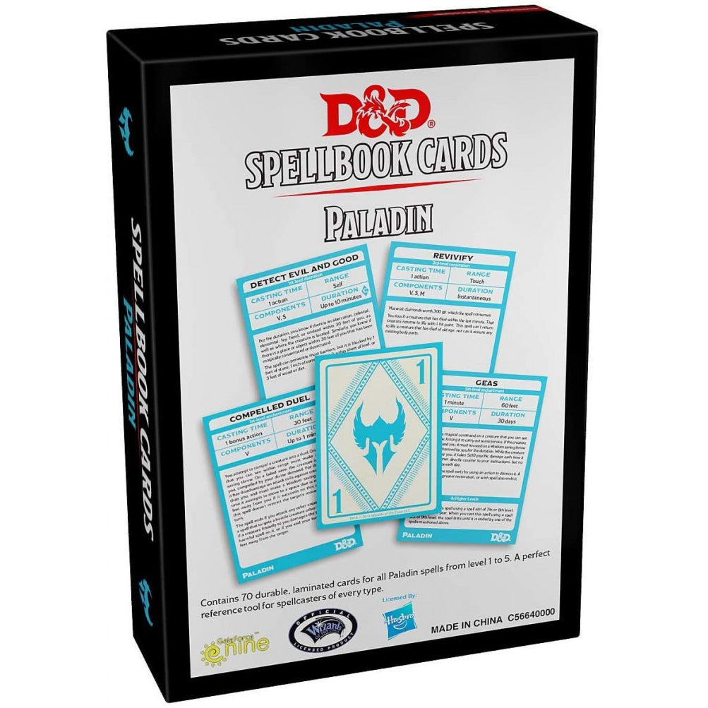 Paladin Deck - D&D Spellbook Cards - Brain Spice