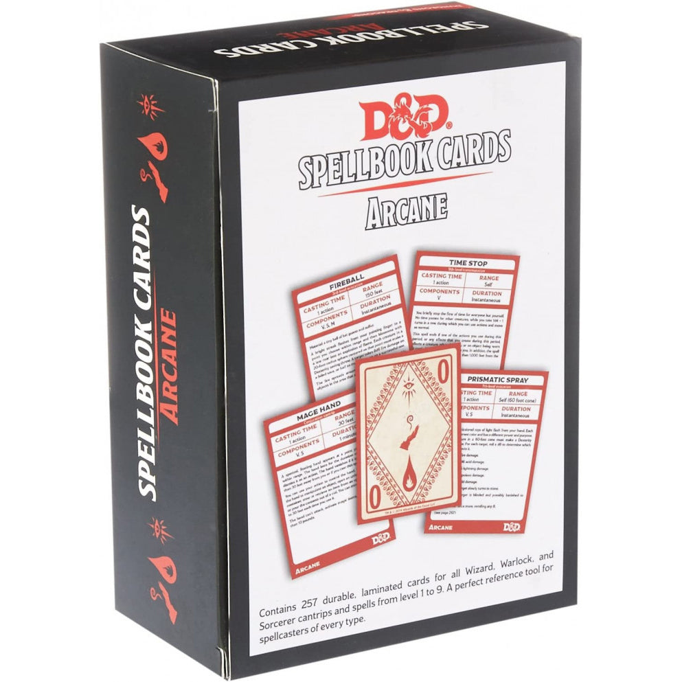 Arcane Deck - D&D Spellbook Cards - Brain Spice