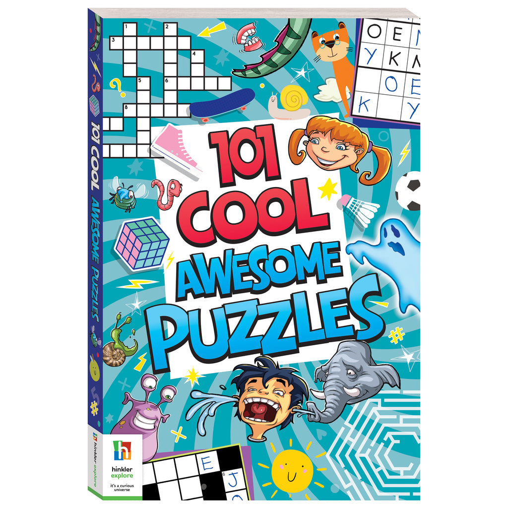 101 Cool Awesome Puzzles - Brain Spice