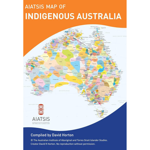 Map of Indigenous Australia - A3 Size - AIATSIS - Brain Spice