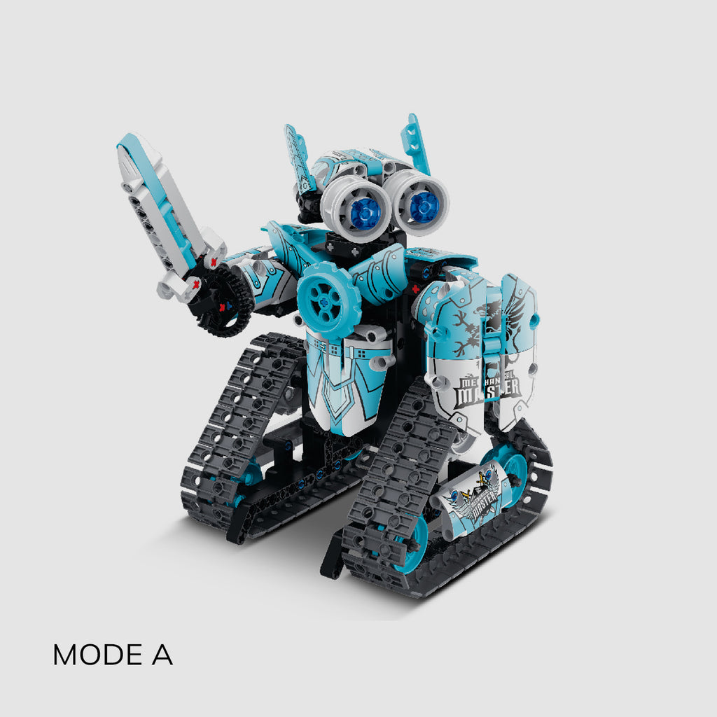 APP Programmable Robot Stunt Car 3-in-1 - 398pcs - Brain Spice