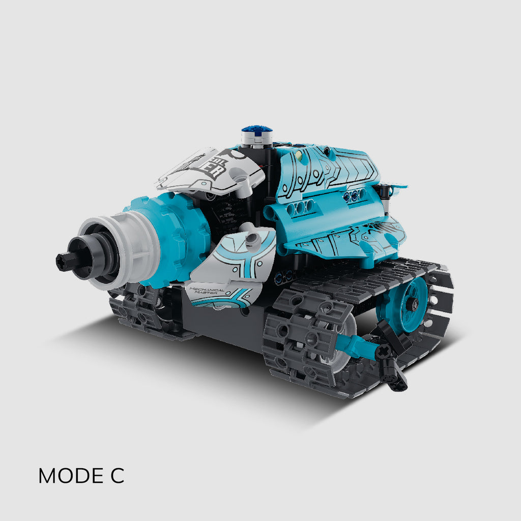 APP Programmable Robot Stunt Car 3-in-1 - 398pcs - Brain Spice