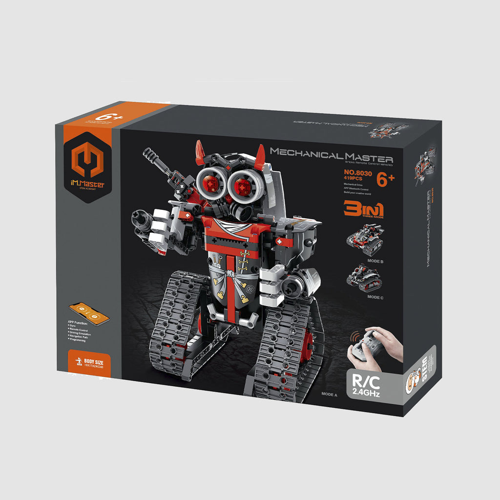 APP Programmable Robot Stunt Car 3-in-1 - 419pcs - Brain Spice