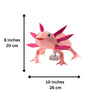 Axolotl Origami Table Lamp - 3D Paper Art - Brain Spice
