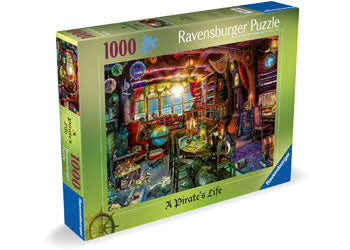 A Pirates Life Puzzle - Jigsaw 1000pc - Brain Spice