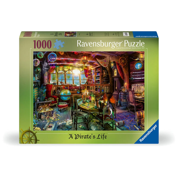 A Pirates Life Puzzle - Jigsaw 1000pc - Brain Spice
