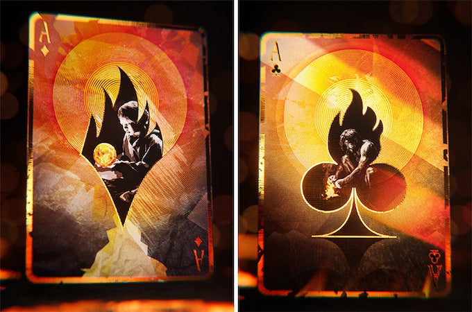 Agni Playing Cards - Gilded Ignited Edition - Brain Spice