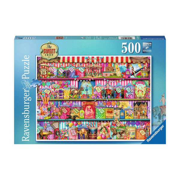 Aimee Stewart - The Sweet Shop - Jigsaw 500pc - Brain Spice
