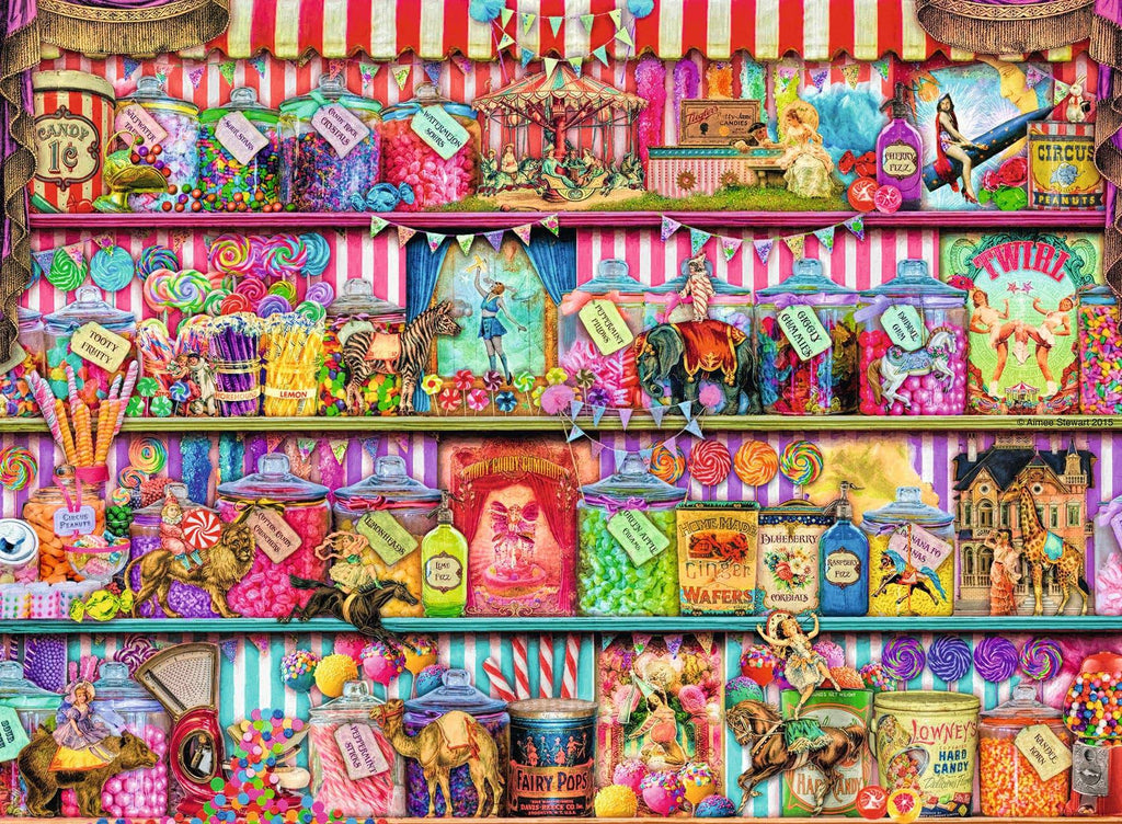 Aimee Stewart - The Sweet Shop - Jigsaw 500pc - Brain Spice