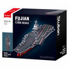 Aircraft Carrier - Fujian PLA Navy - Scale 1 to 450 - Model Bricks 1312pcs - Brain Spice