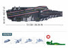 Aircraft Carrier - Fujian PLA Navy - Scale 1 to 450 - Model Bricks 1312pcs - Brain Spice
