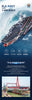 Aircraft Carrier - Fujian PLA Navy - Scale 1 to 450 - Model Bricks 1312pcs - Brain Spice