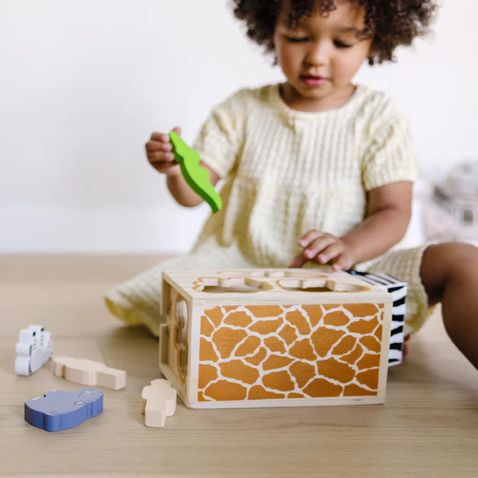 Animal Rescue Shape Sorting Truck - Brain Spice