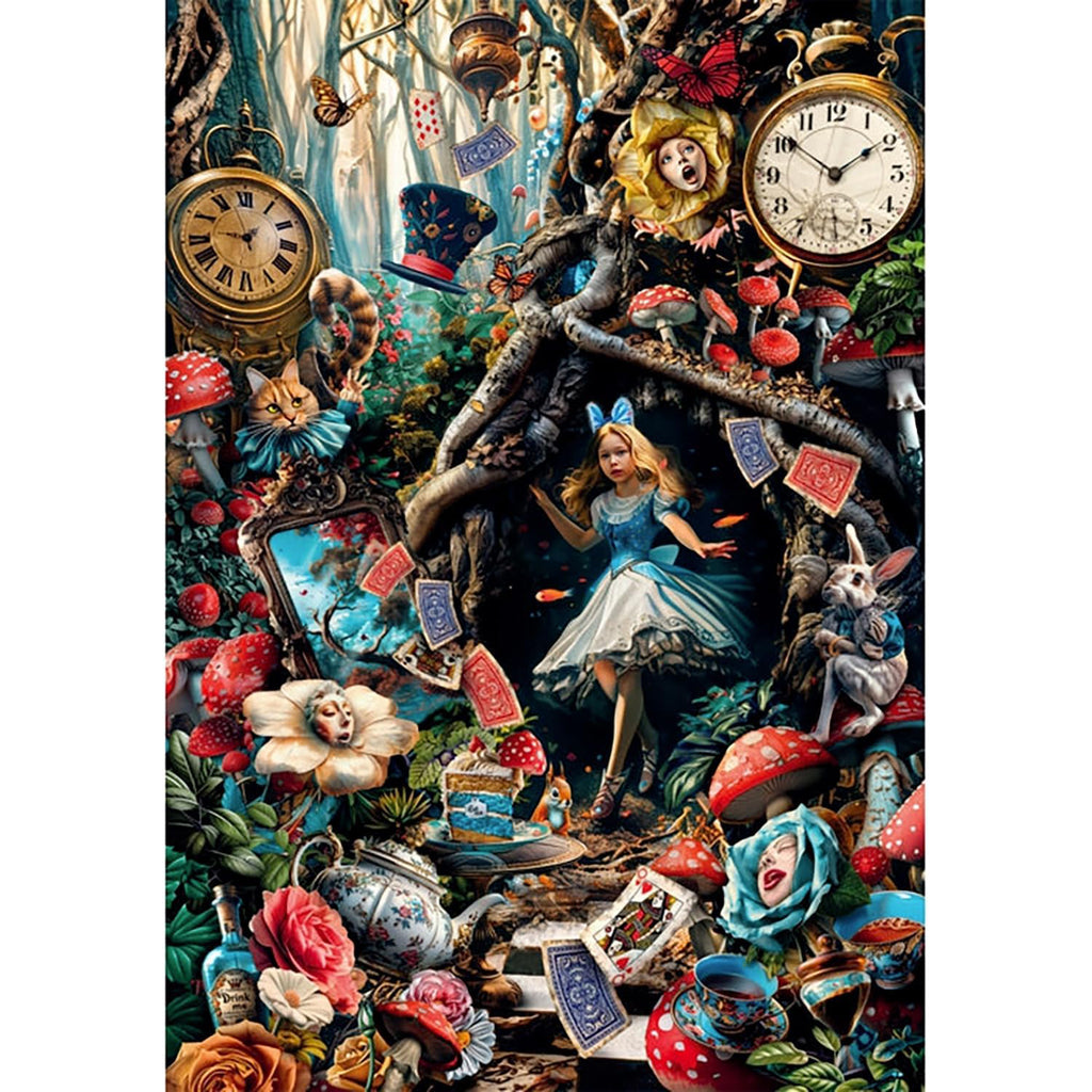 Another Day In Wonderland - Jigsaw 1000pc - Brain Spice