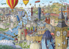 Around the UK and Ireland - Jigsaw 1000pc - Brain Spice