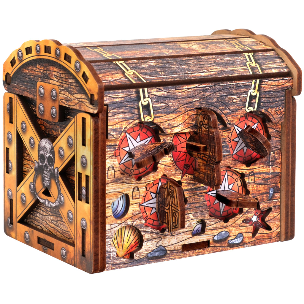Art Pirates Treasure Chest - EscapeWelt Puzzle Box - Brain Spice