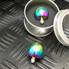 Atomic Spinner - Rainbow Oil Slick - KAIKO Fidget - Brain Spice