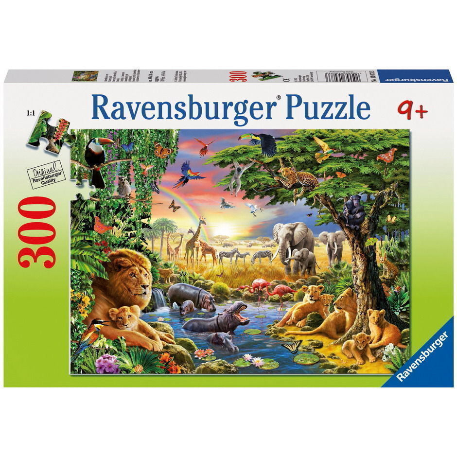 At the Watering Hole - Jigsaw 300pc - Brain Spice