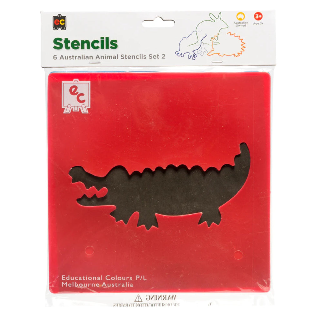 Australian Animals Stencils - Set 2 - Brain Spice