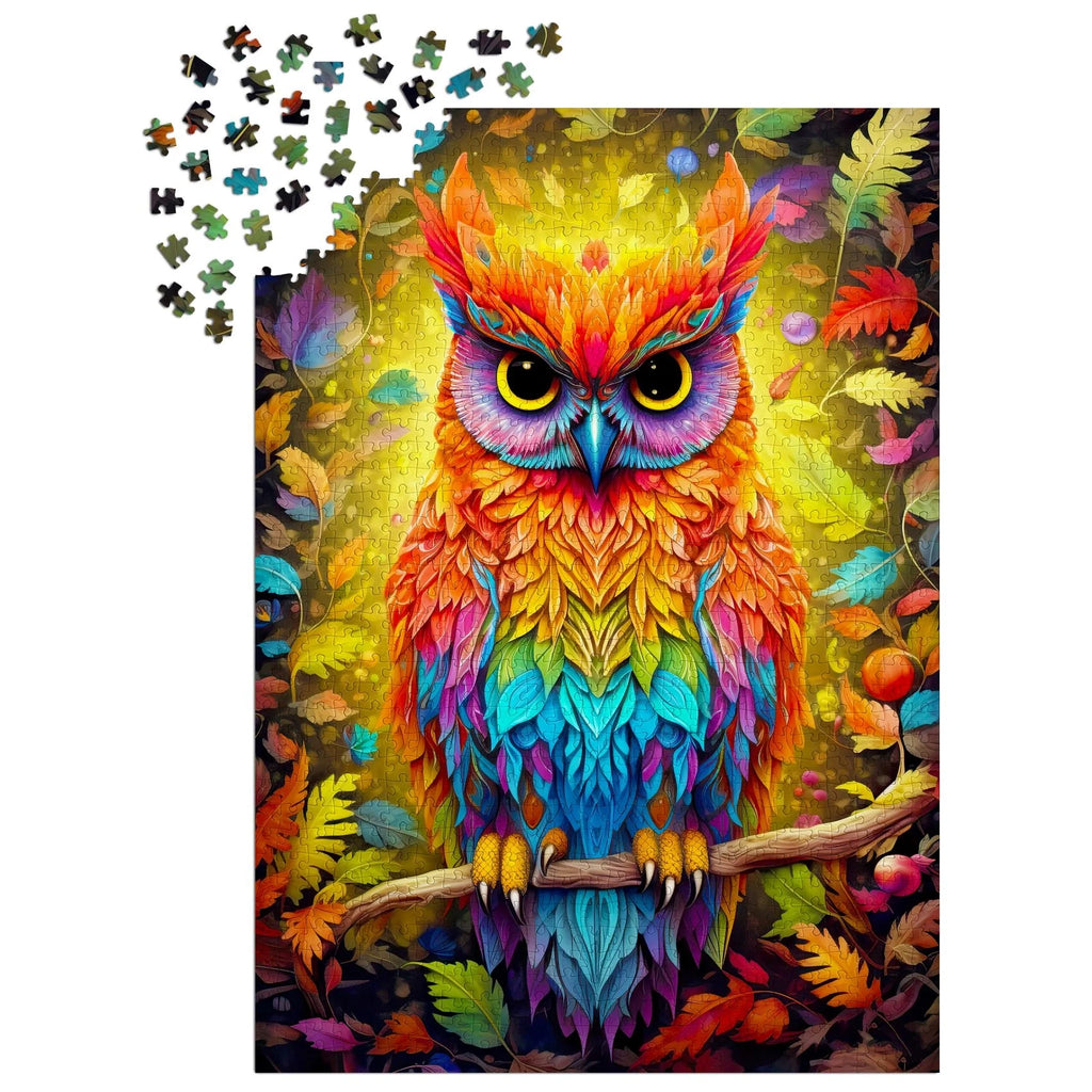 Autumnal Owl - Jigsaw 1000pc - Brain Spice