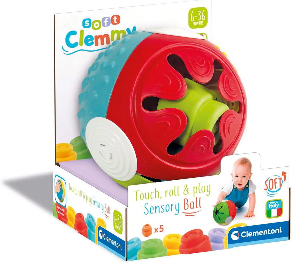 Baby Clemmy Touch and Play Sensory Ball - Brain Spice