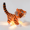Baby Tiger Origami Table Lamp - 3D Paper Art - Brain Spice