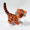 Baby Tiger Origami Table Lamp - 3D Paper Art - Brain Spice