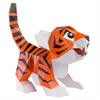 Baby Tiger Origami Table Lamp - 3D Paper Art - Brain Spice