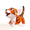 Baby Tiger Origami Table Lamp - 3D Paper Art - Brain Spice