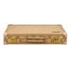Backgammon Set - Sandstone PU Leather 18inch - Brain Spice