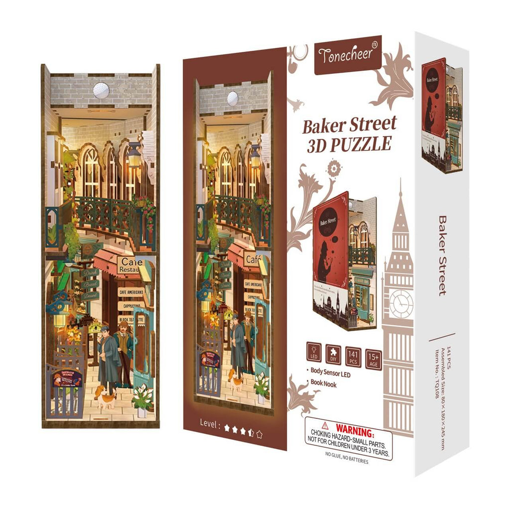 Baker Street - Book Nook Kit - Brain Spice