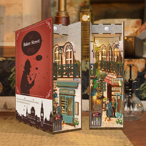 Baker Street - Book Nook Kit - Brain Spice