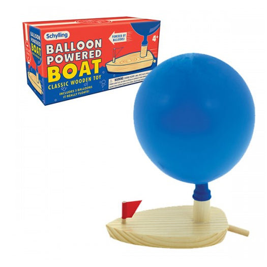 Balloon Powered Boat - Brain Spice