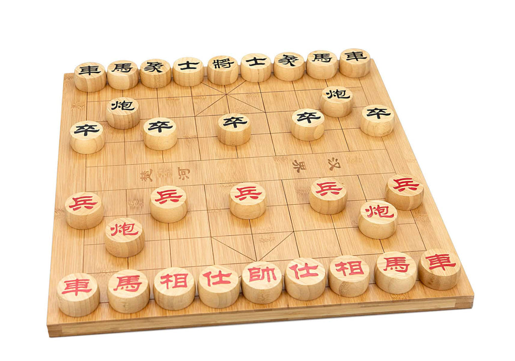 Bamboo Chinese Chess Set 48cm - Brain Spice