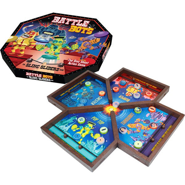 Battle Bots - Sling Sliders Game - Brain Spice