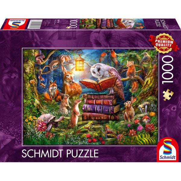 Bedtime Stories in Woods - Jigsaw 1000pc