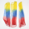 Beginner Juggling Scarves - Set of 3 - Red Blue Yellow - Brain Spice