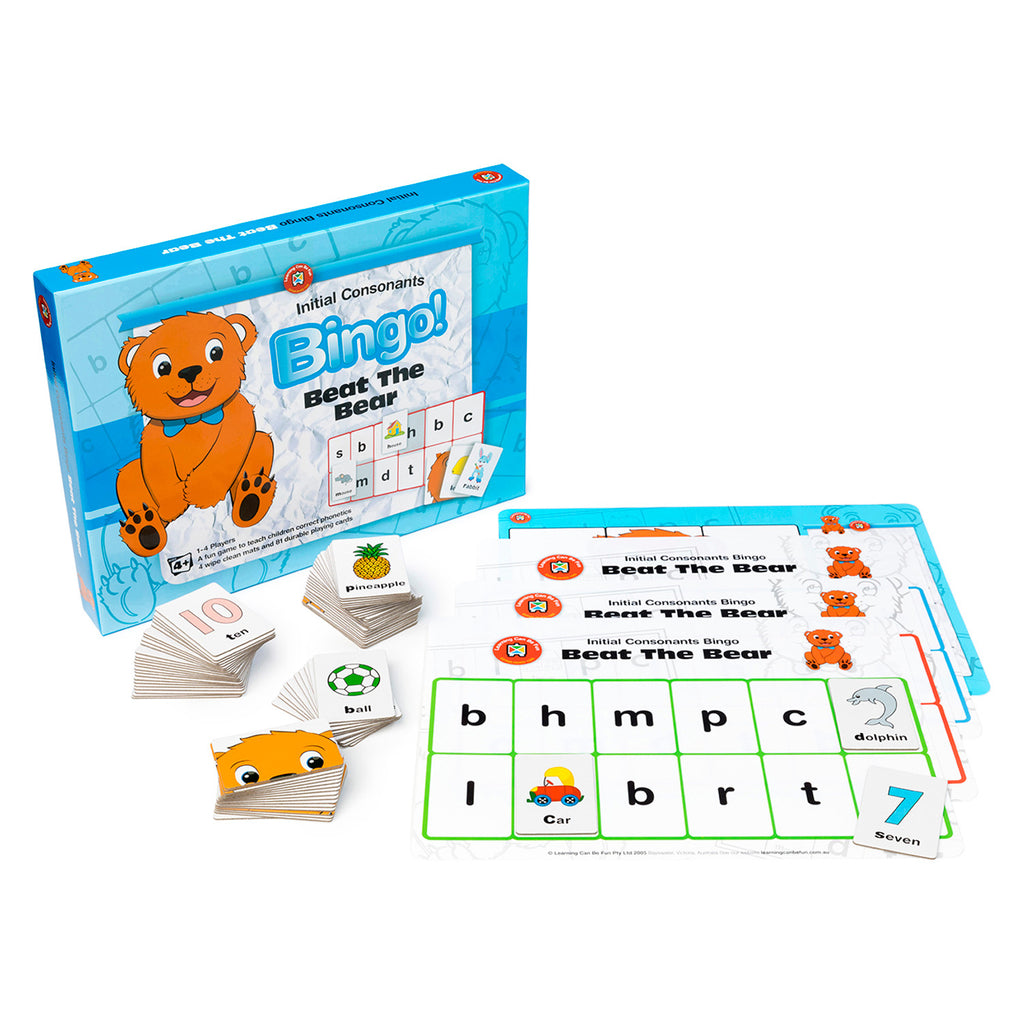 Beginning Consonants Bingo - Brain Spice