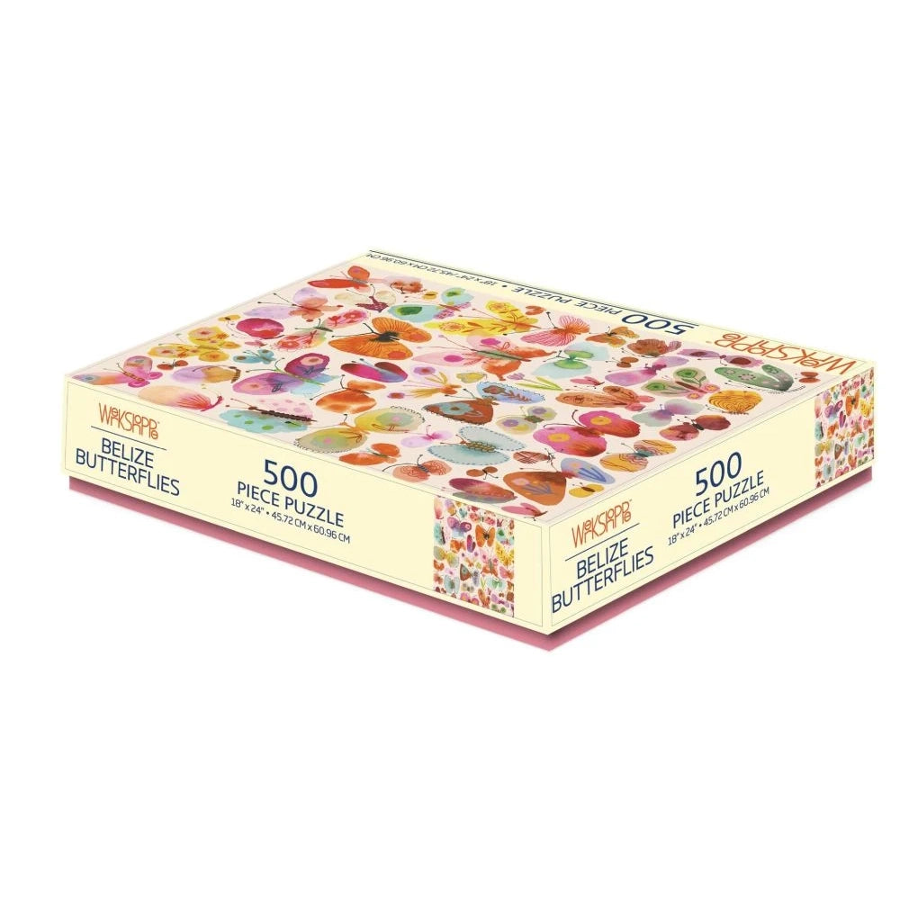 Belize Butterflies - Jigsaw 500pc - Brain Spice