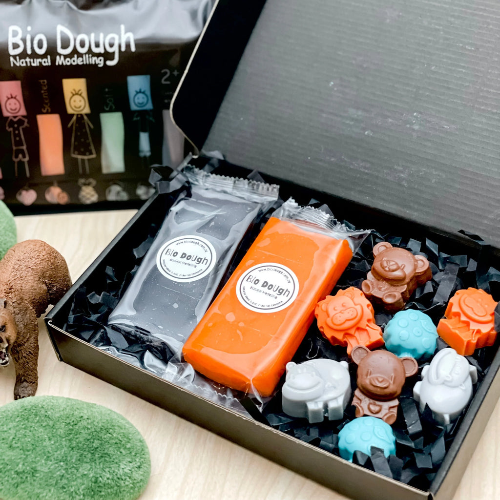 Bio Dough Figurines - Adventure Animals - Brain Spice